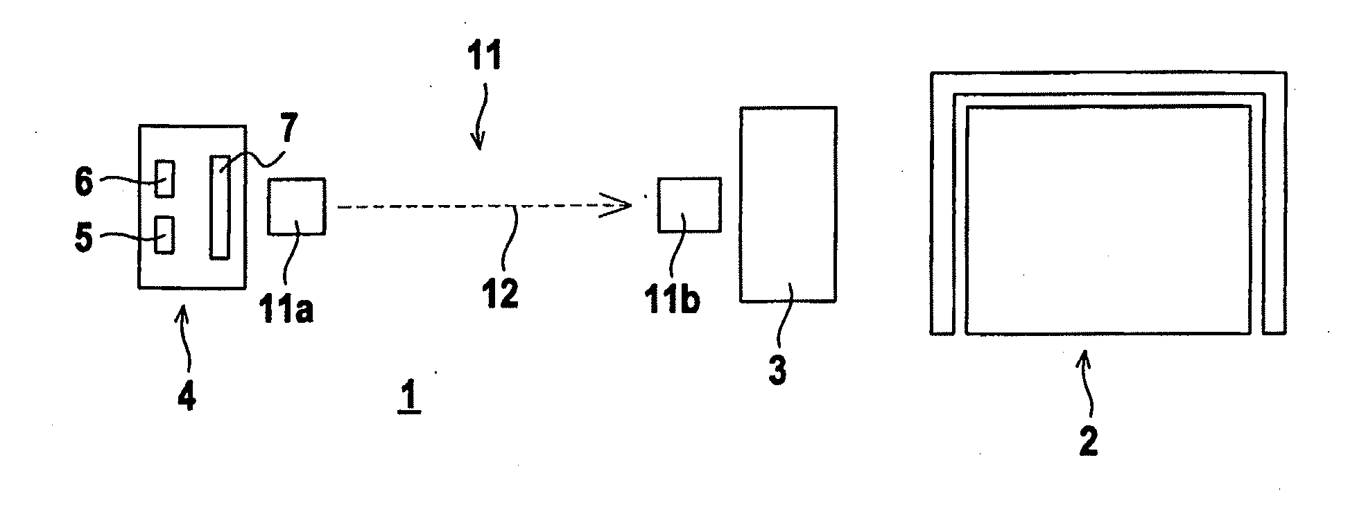 Access control system for a gate or a door