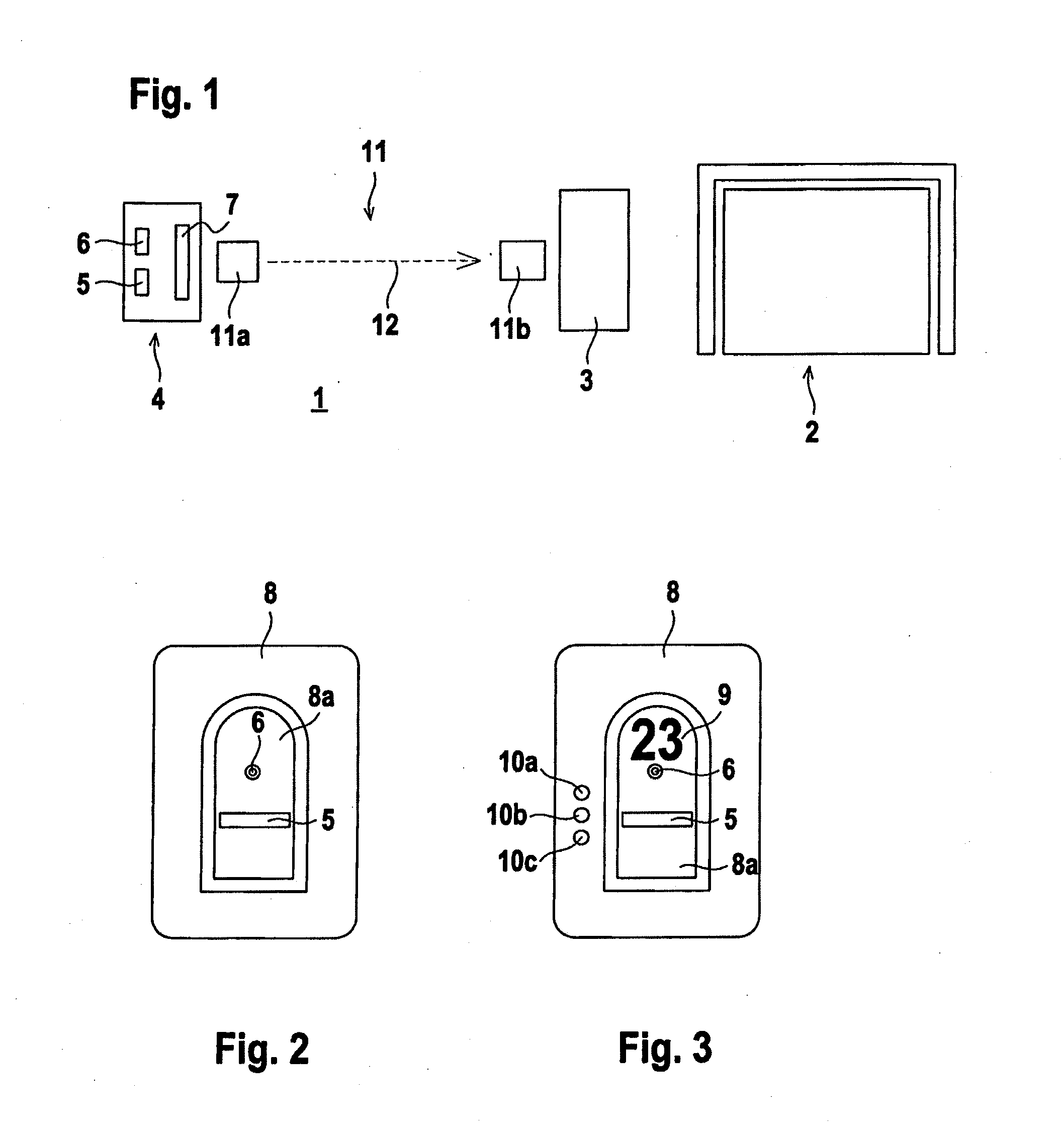 Access control system for a gate or a door