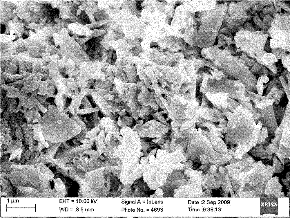 Technique for preparing wollastonite ultrafine powder from calcium silicate hydrate