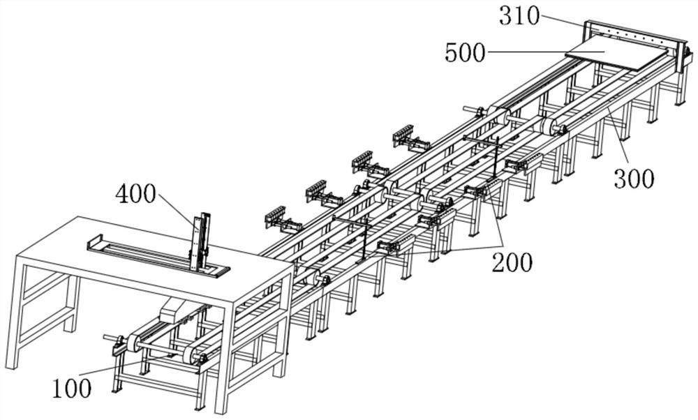 Brick storage and arrangement equipment and brick storage and arrangement method