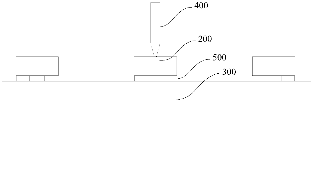 LED chip maintenance method and device