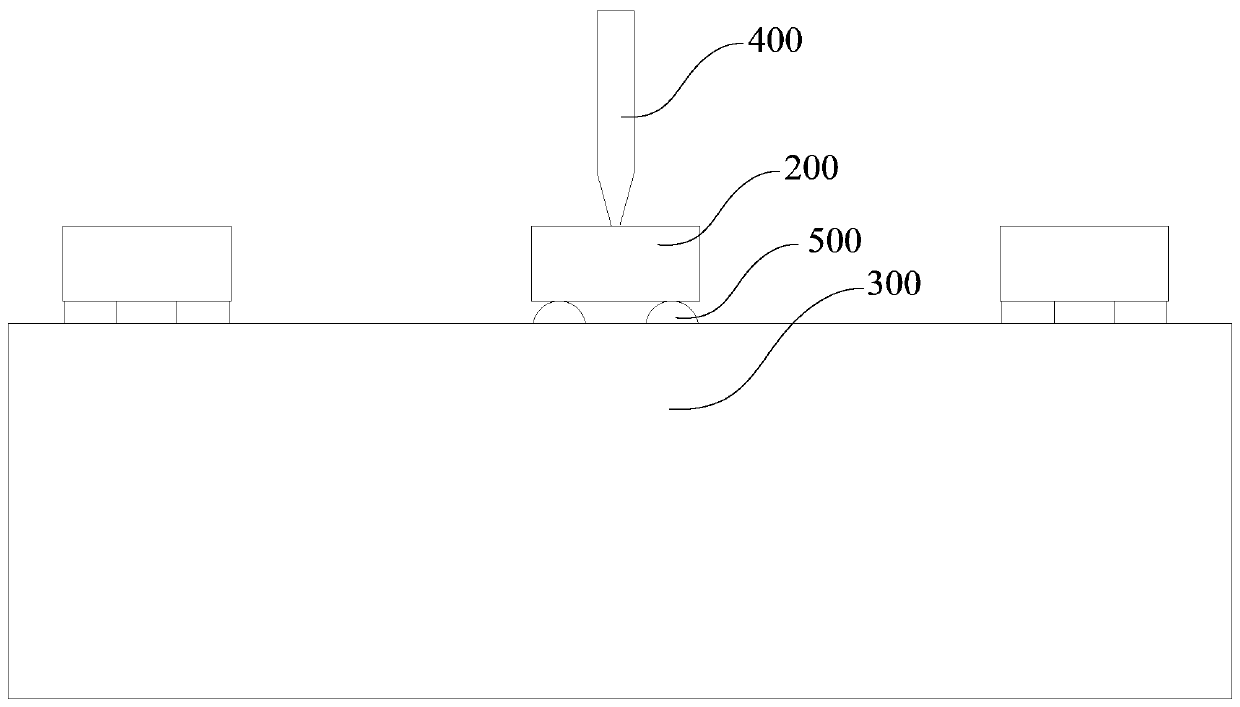 LED chip maintenance method and device