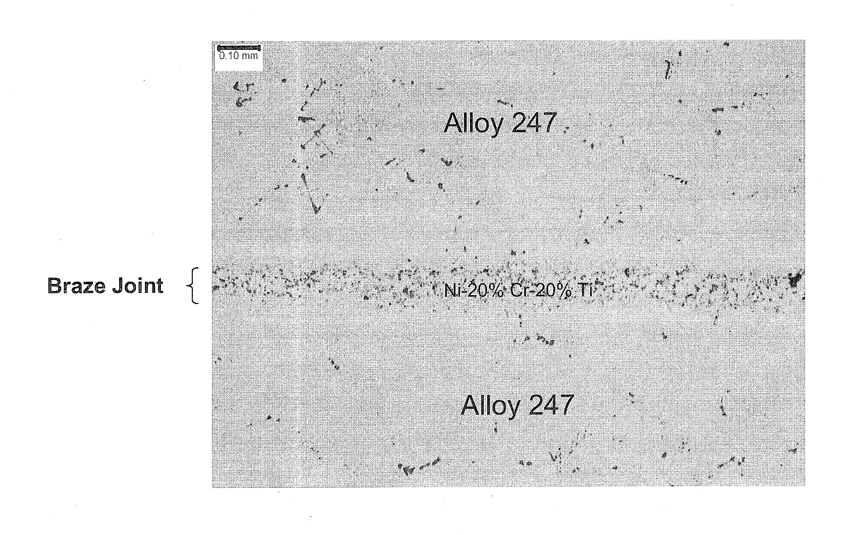 Ni-ti-cr near ternary eutectic alloy for gas turbine component repair