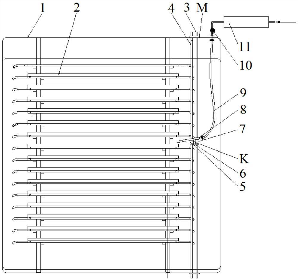 Full-closed multi-flat-plate tray automatic feeding device