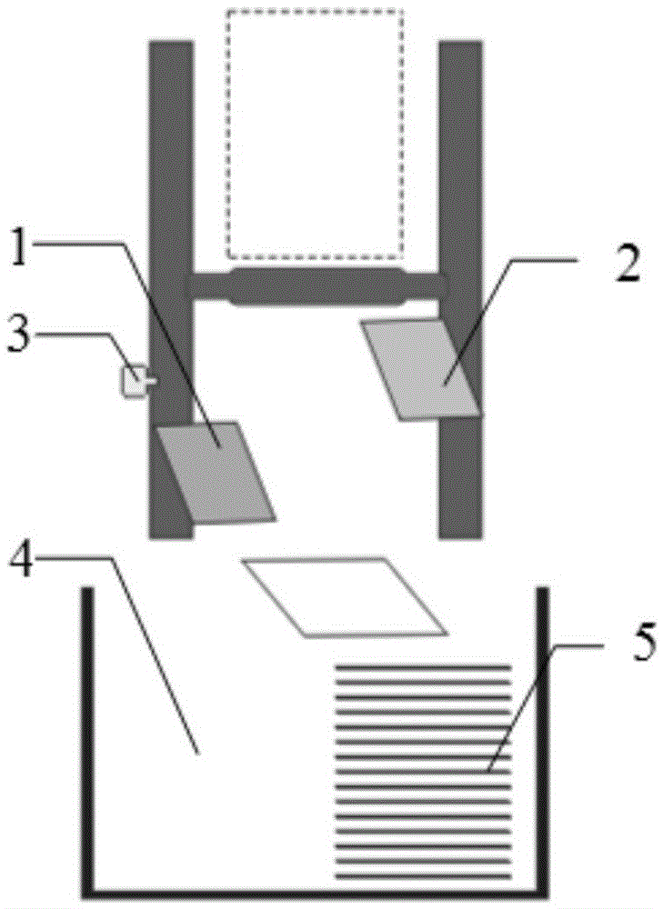 A ballot receiving system and method for sorting ballots