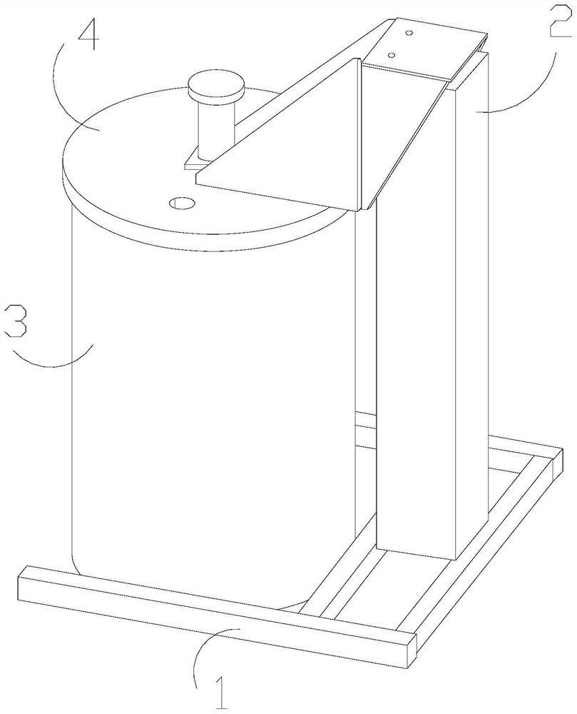 A jade fiber blending mixer