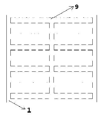 Method for manufacturing back contact HIT (Heterojunction with Intrinsic Thin Layer) solar cell based on P-type silicon chip