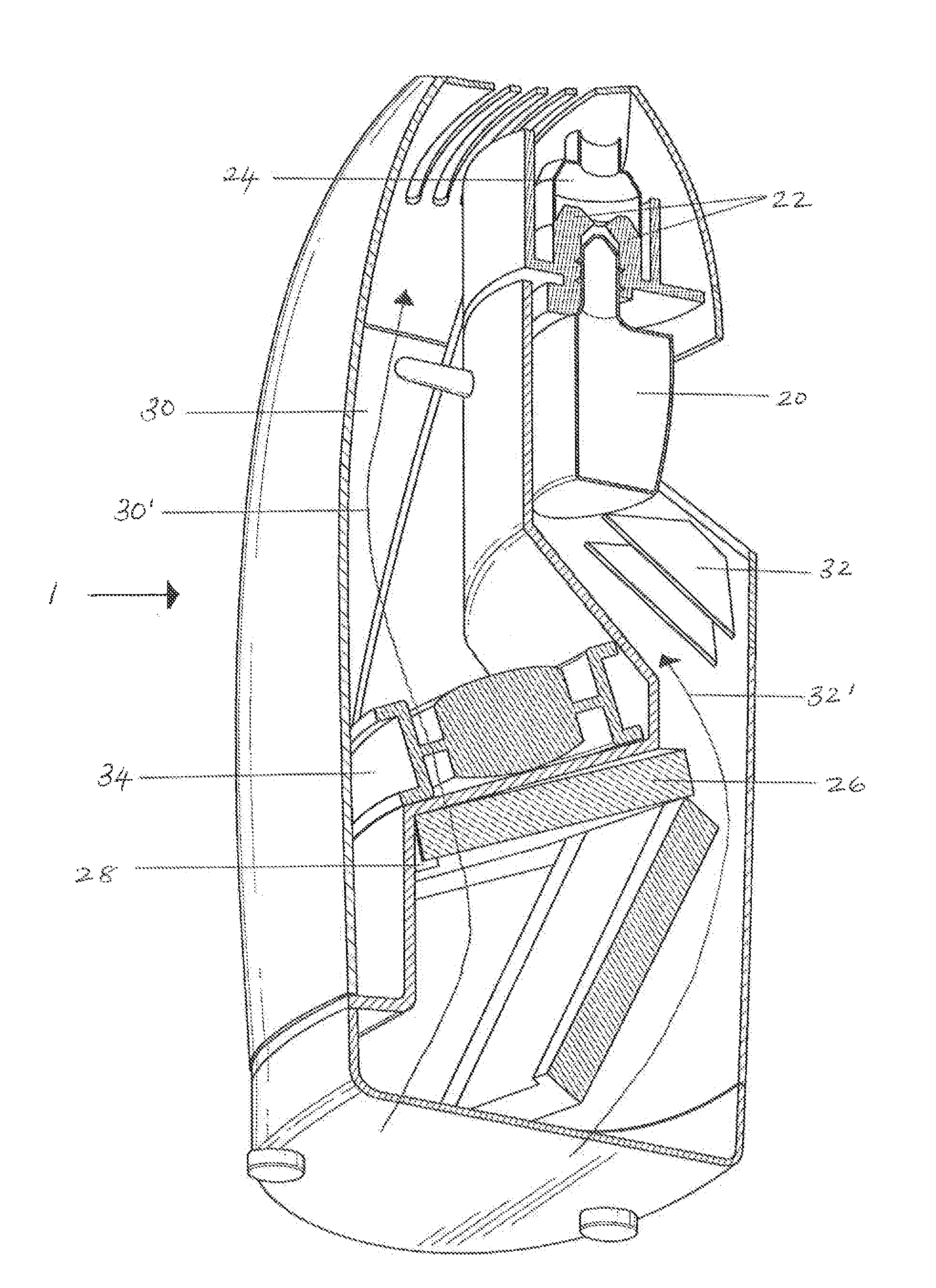 Air treatment device