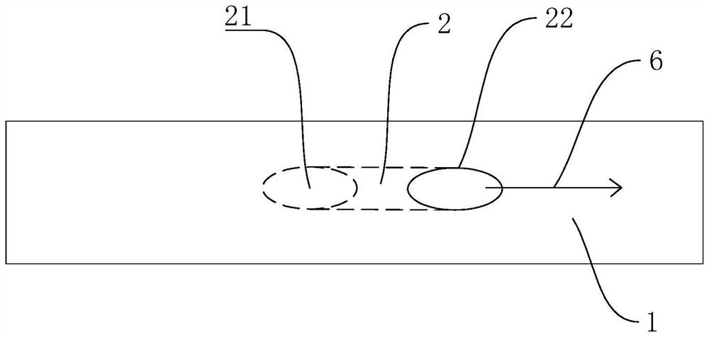 Turbine blade air film cooling structure and gas turbine adopting same