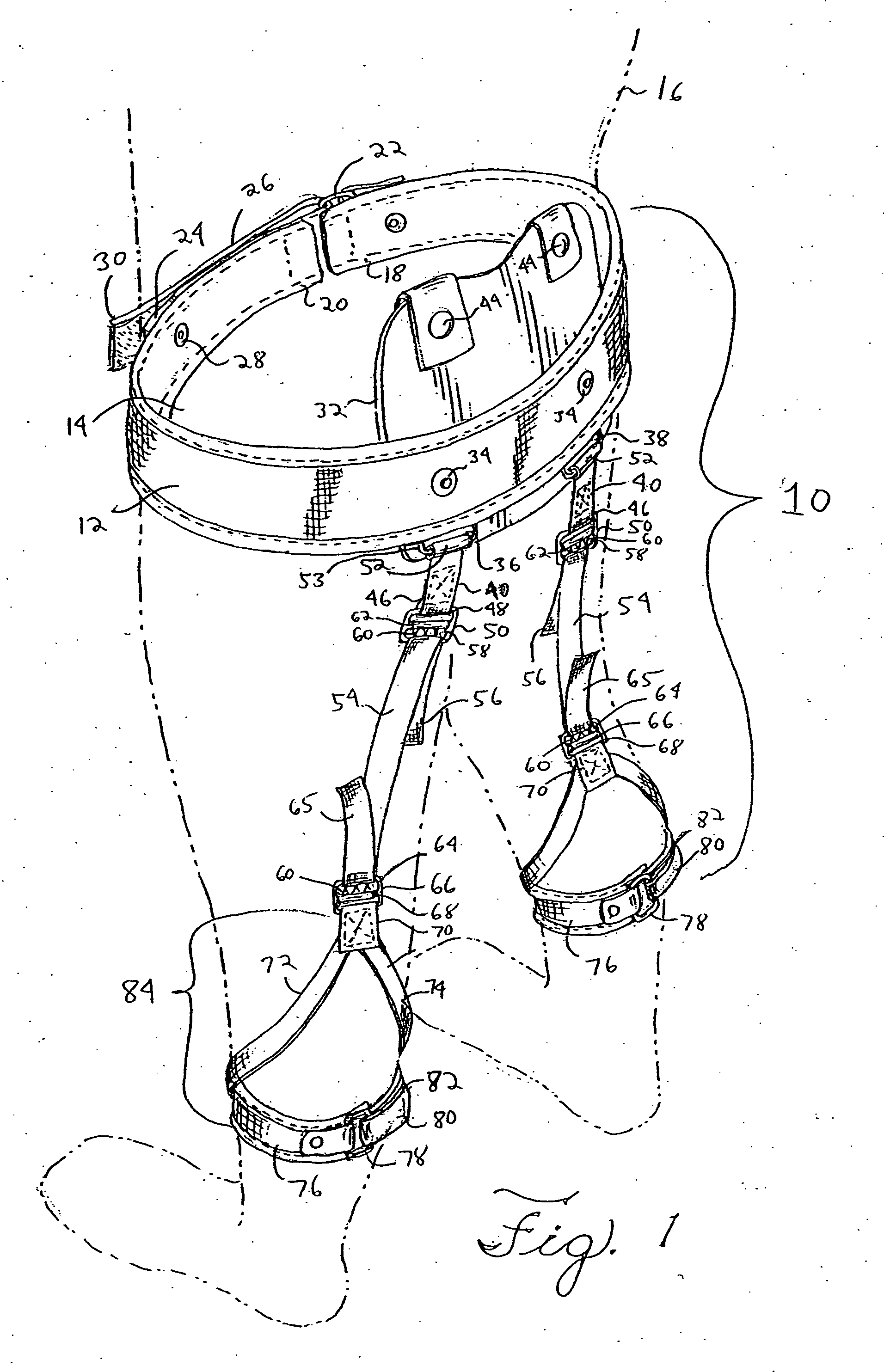 Hip flexion assist orthosis or hip knee extension assist orthosis