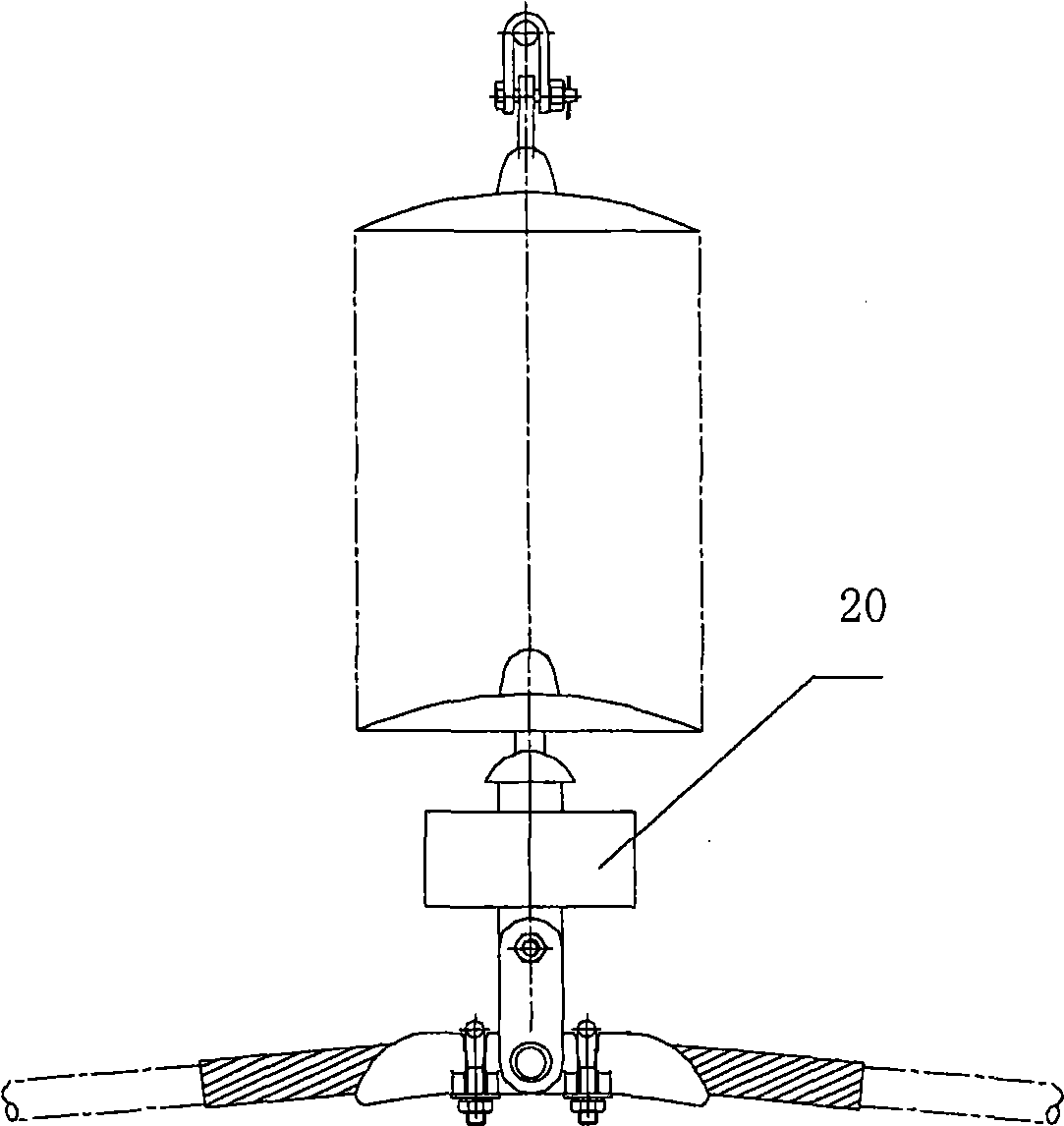 Protecting method, device and system for electric power pylon