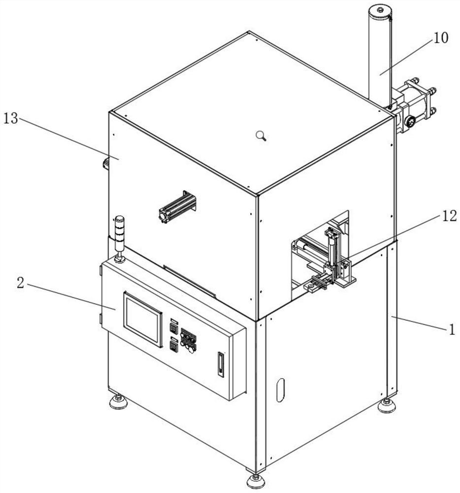 Full-automatic cable accessory forming machine