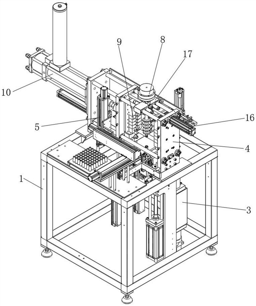 Full-automatic cable accessory forming machine