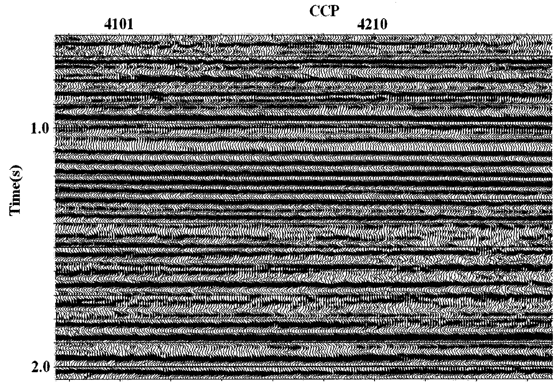 Method for directly obtaining stacked section of converted wave