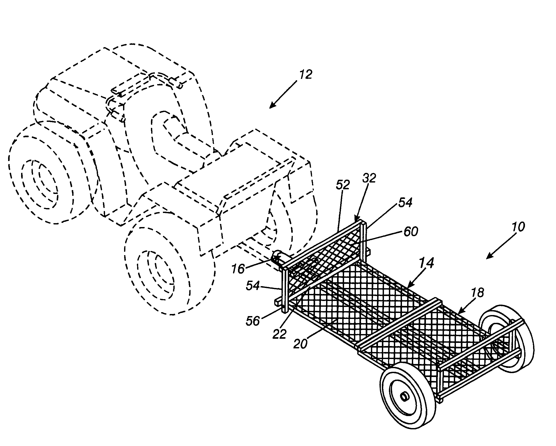 Folding trailer