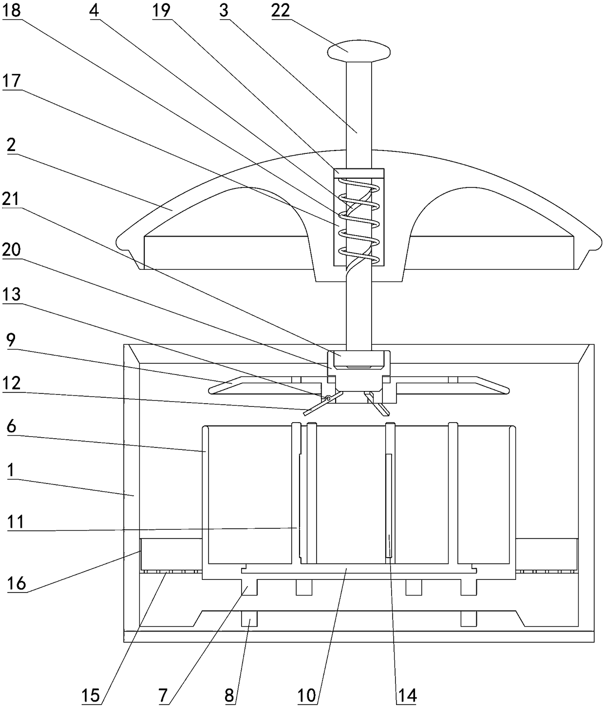 Device for boiling traditional Chinese medicine liquid