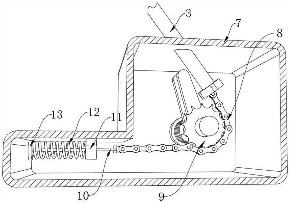 Railway snow fence based on buffer limiting assemblies