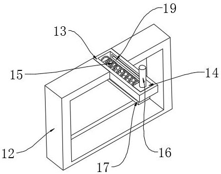 Hydrogen fuel cell stack testing device with uniformly stacked cell units