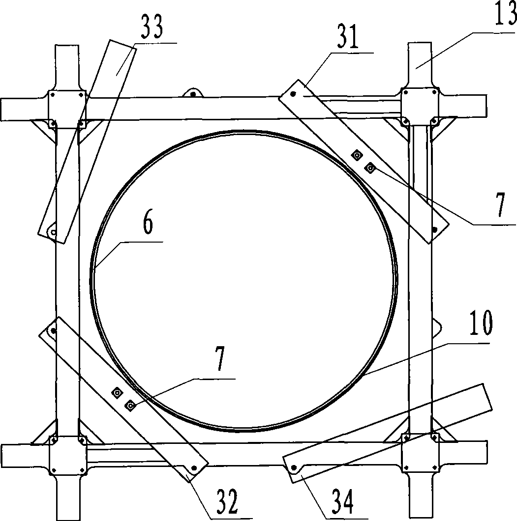 Dropping method for large-tonnage steel liner of drilled pile