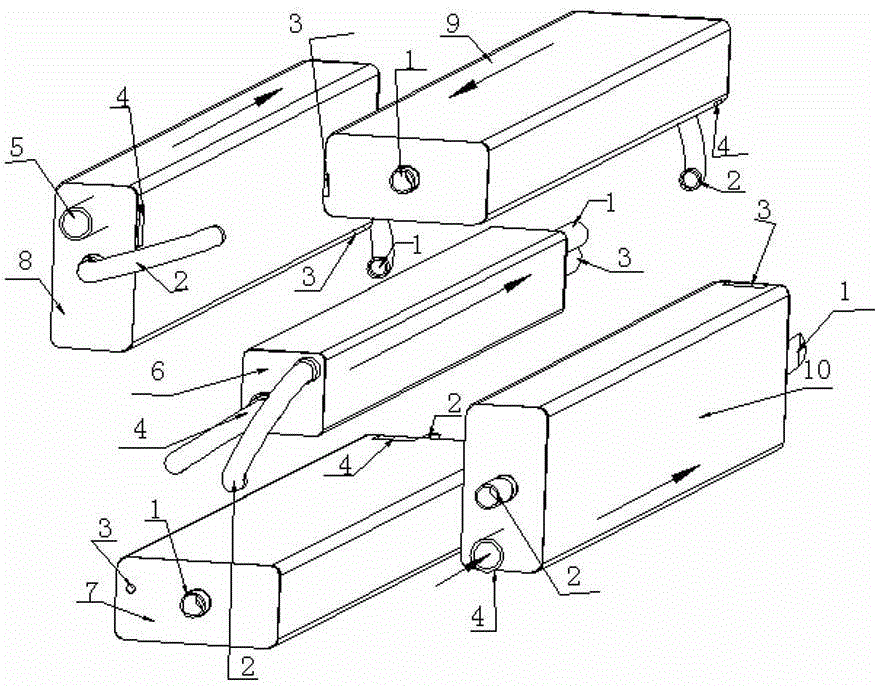 LNG automobile air conditioner exchanger controllable in water quantity and water temperature