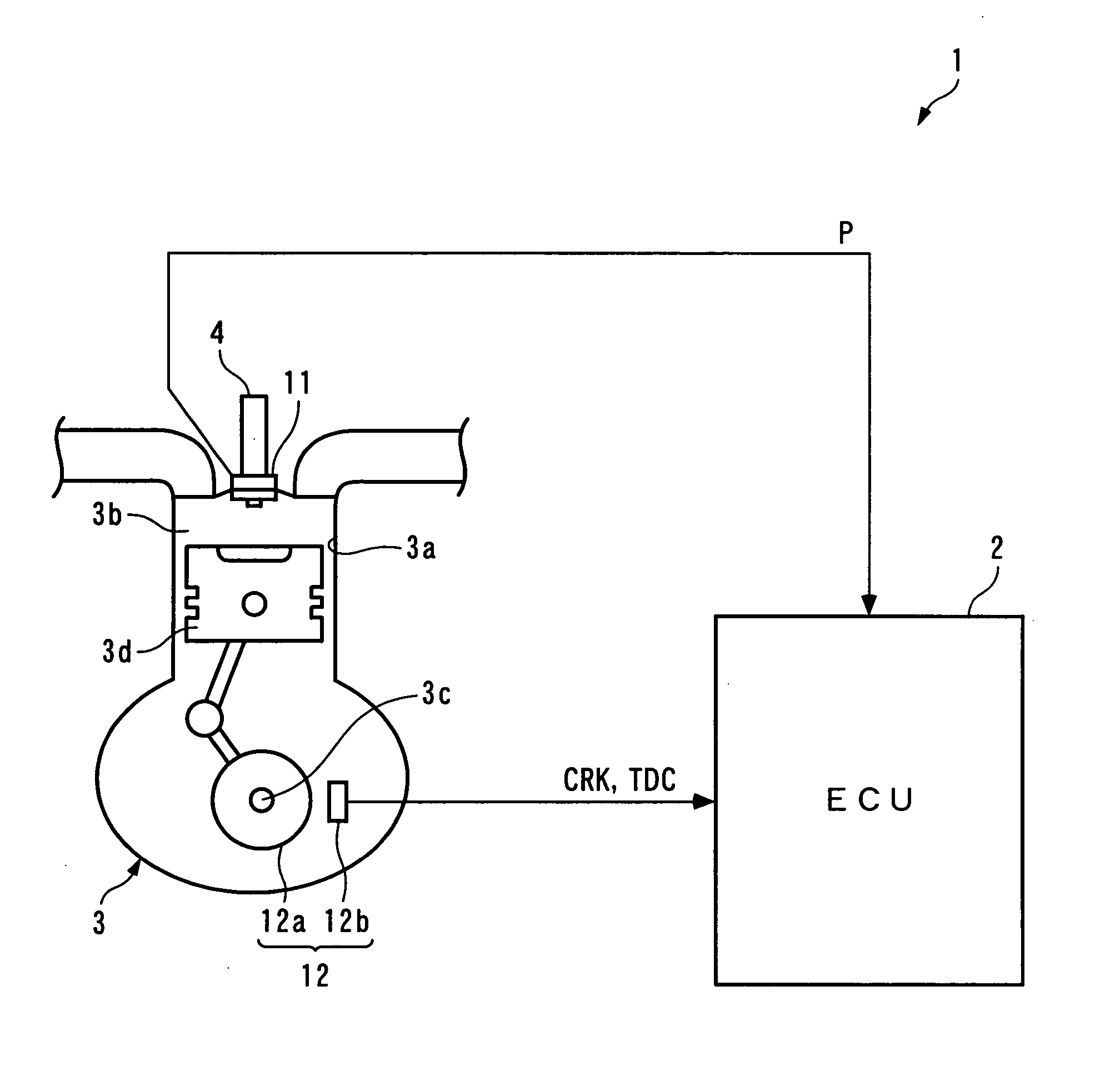 Method of calculating the amount of work done by an internal combustion engine