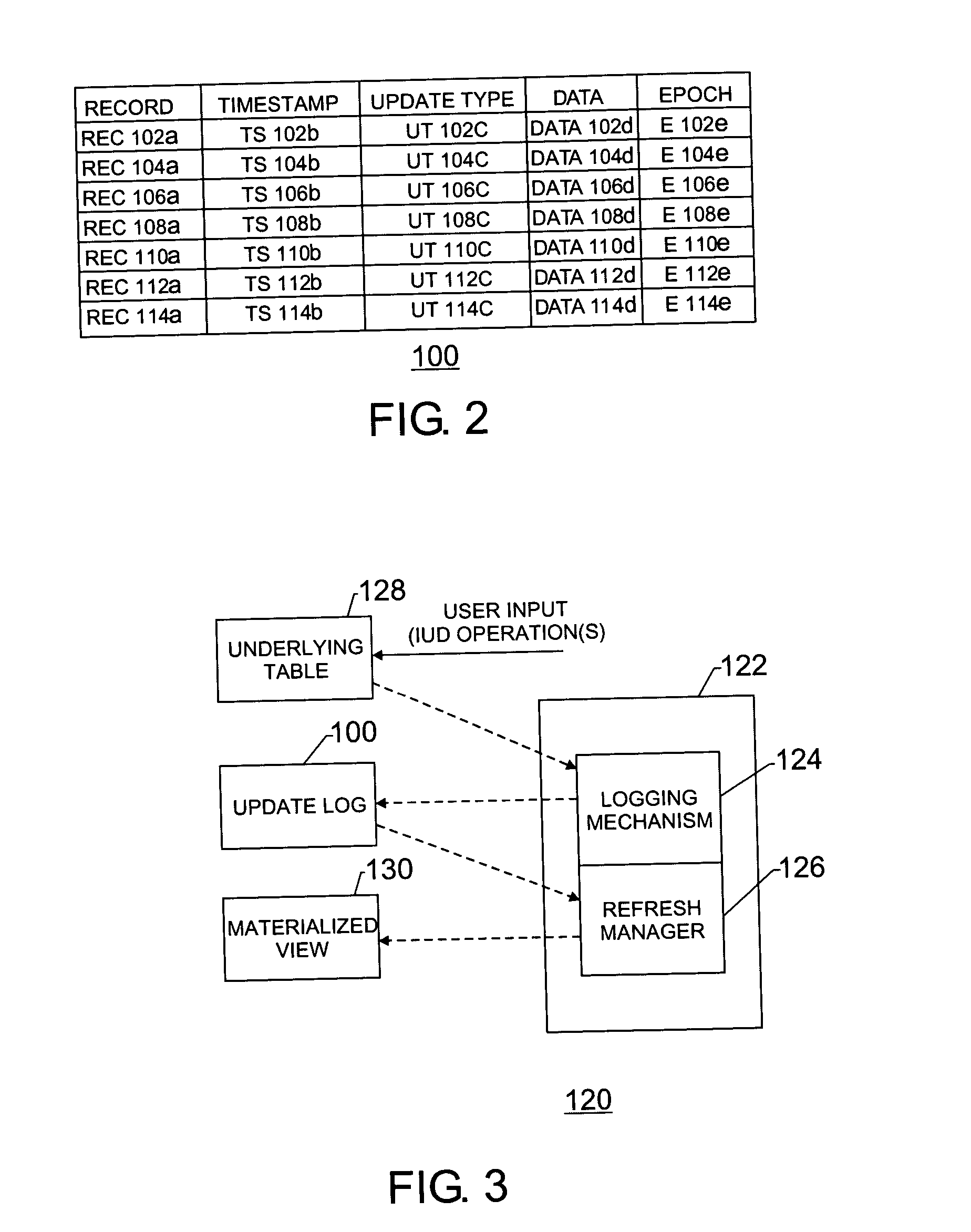 Method and apparatus for performing conflict resolution in database logging