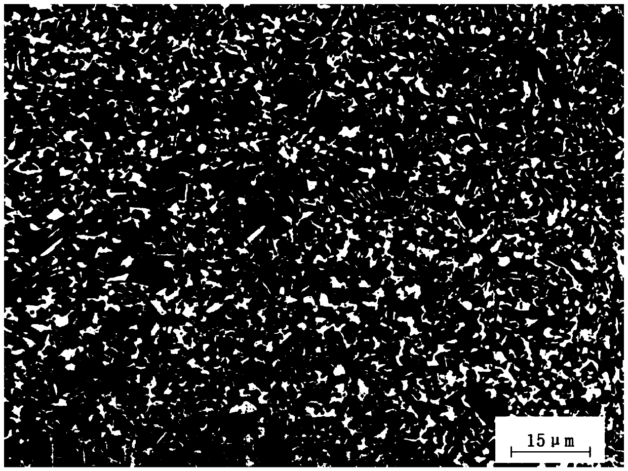 Alloyed hot dip galvanizing double-phase steel and preparation method thereof