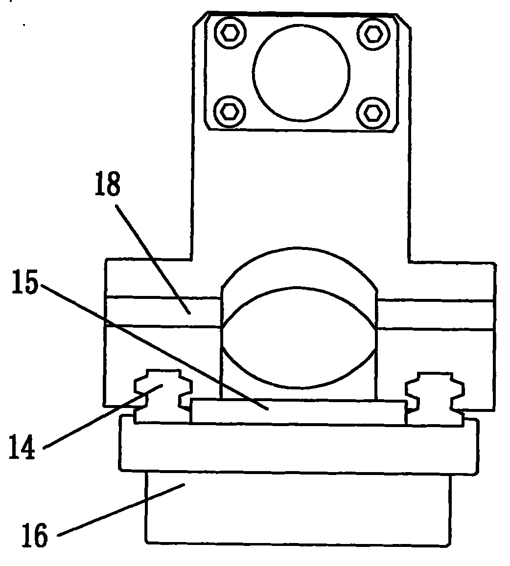 Ultrasonic metallic surface processing device for borer