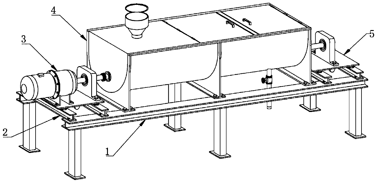 Vibration stirring device capable of improving distribution uniformity of cement particles