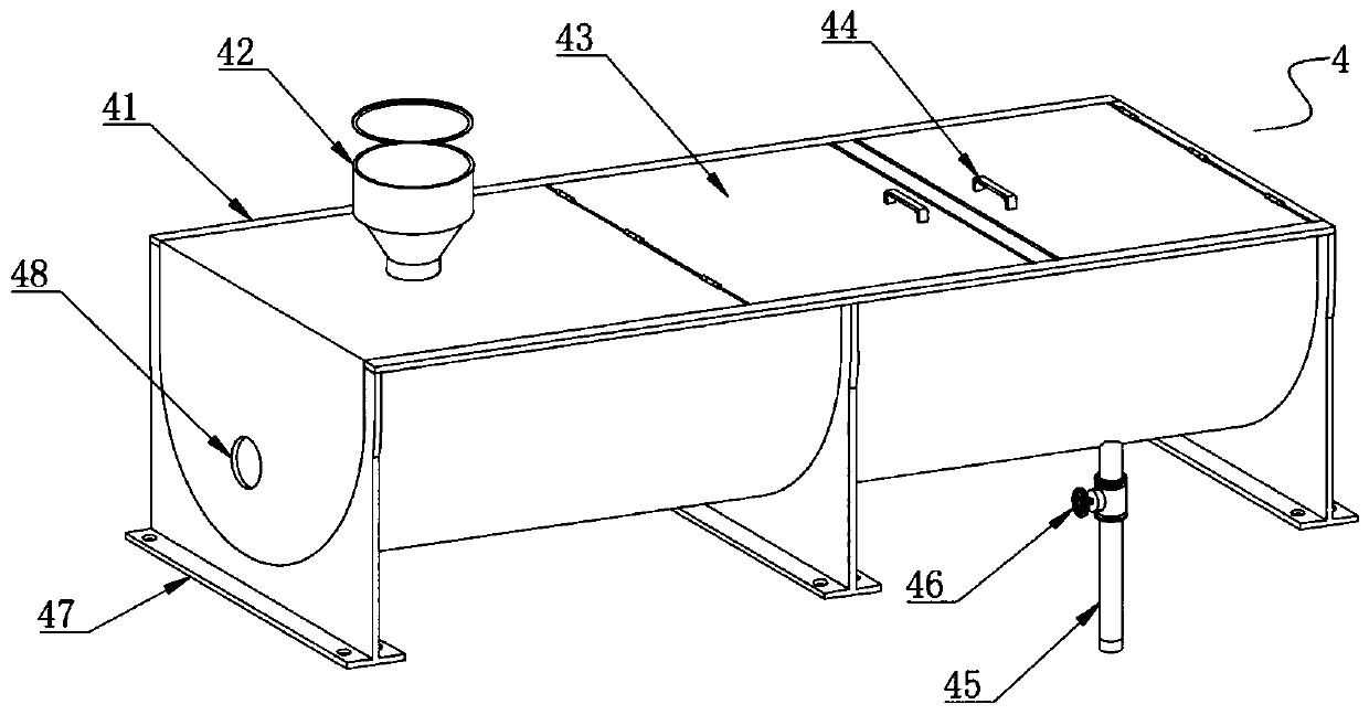 Vibration stirring device capable of improving distribution uniformity of cement particles