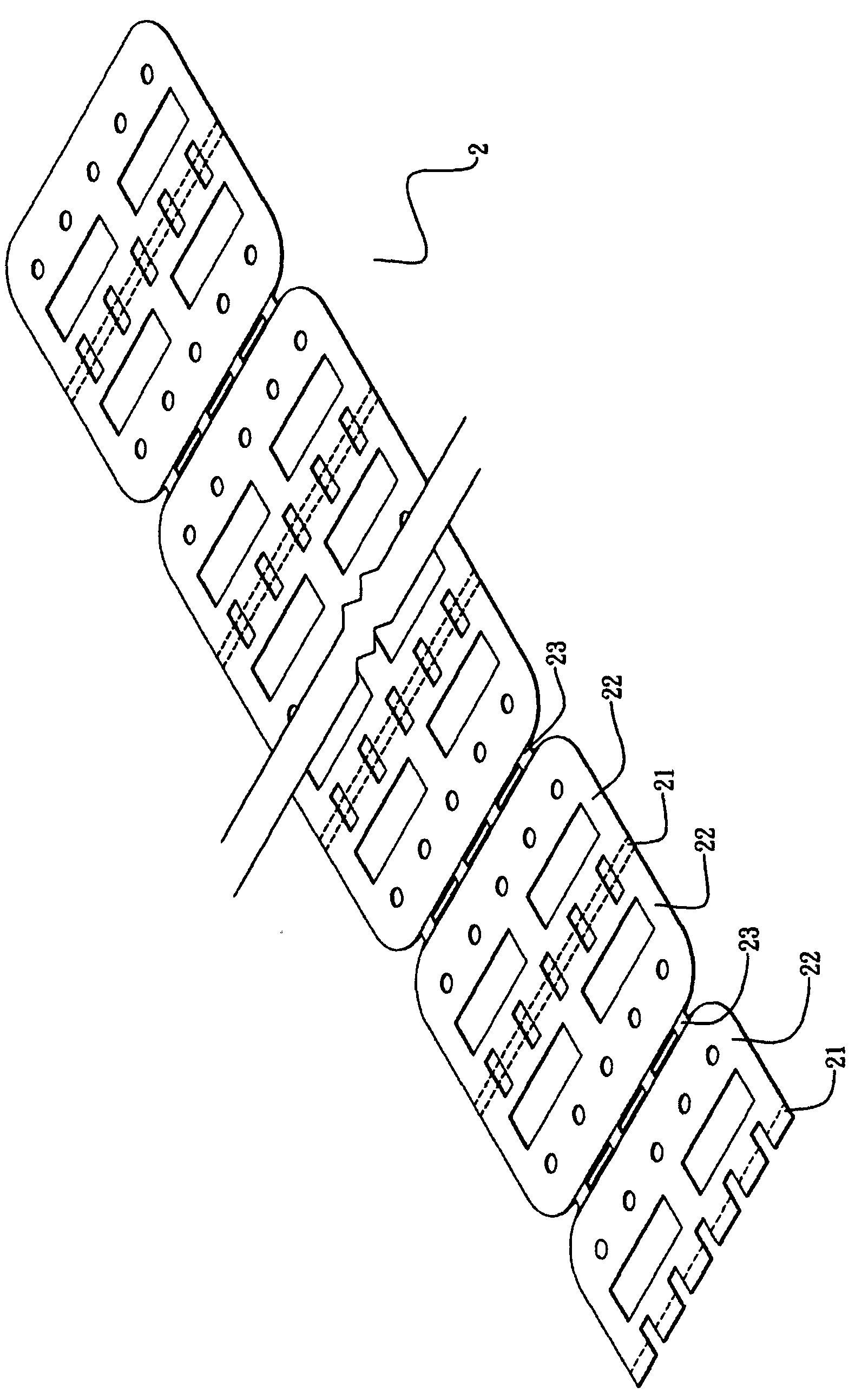 LED lamp radiator with improved structure