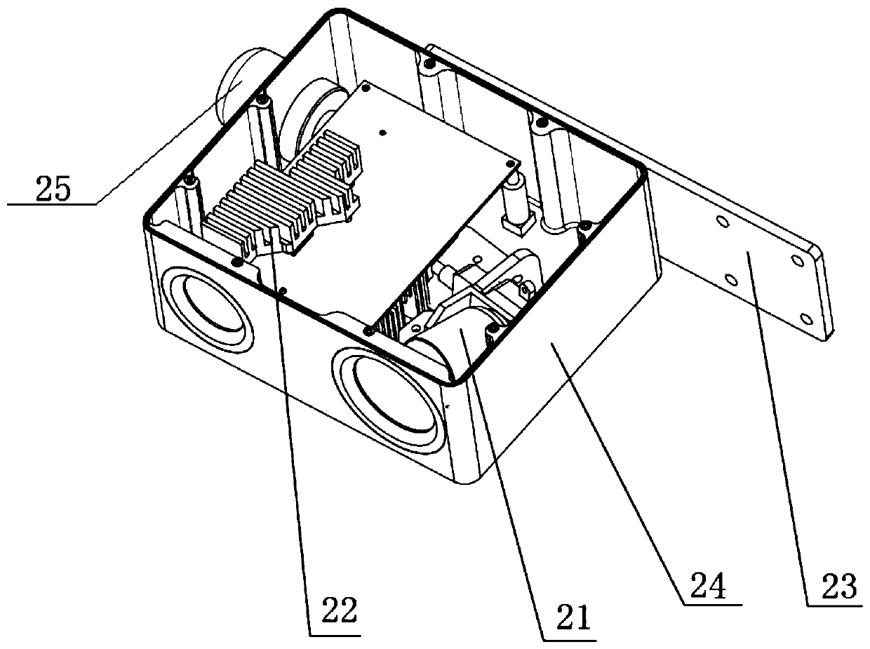 Steel hoop machining feeding control system and control method based on three-dimensional visual guidance