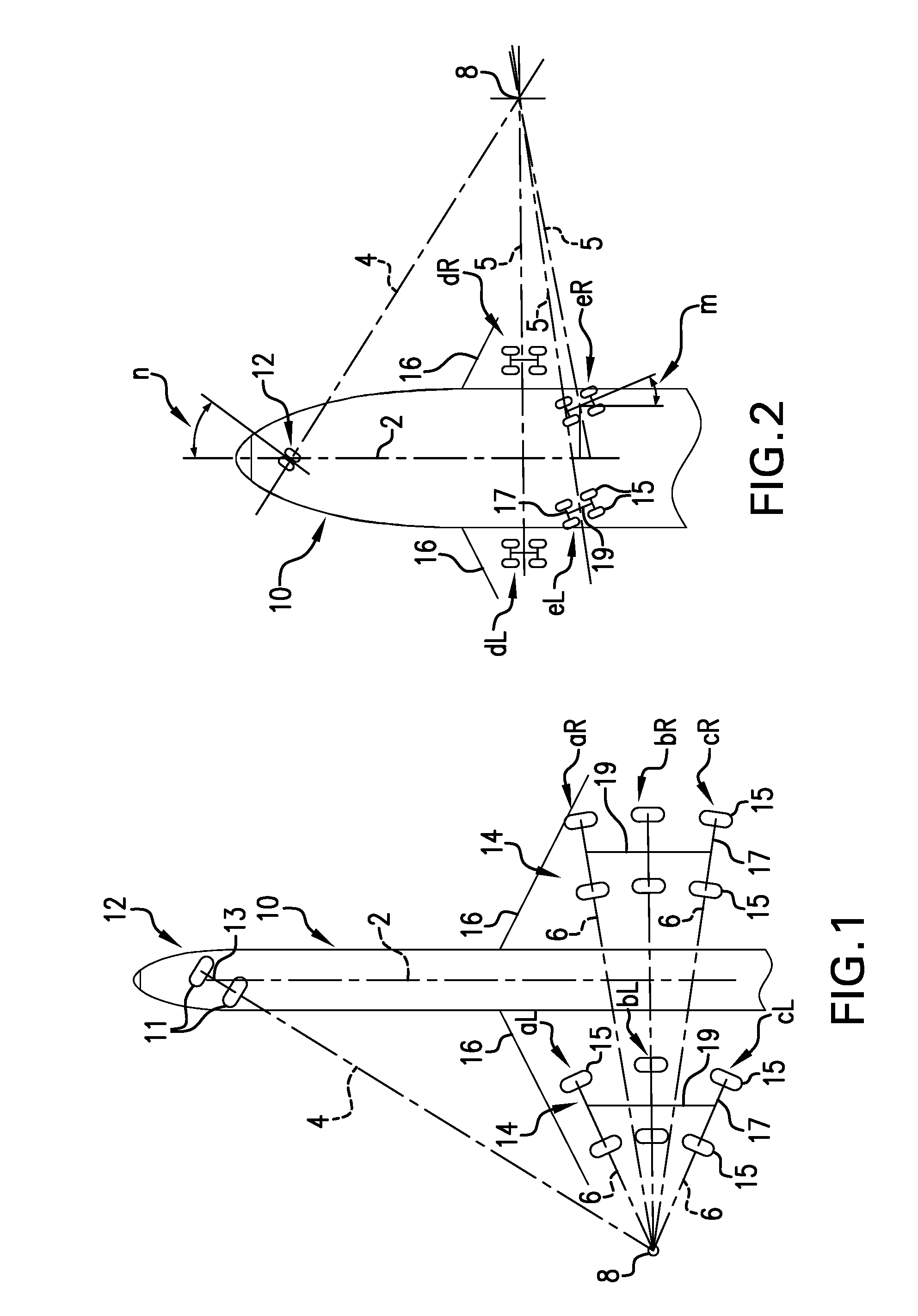 Control of ground travel and steering in an aircraft with powered main gear drive wheels