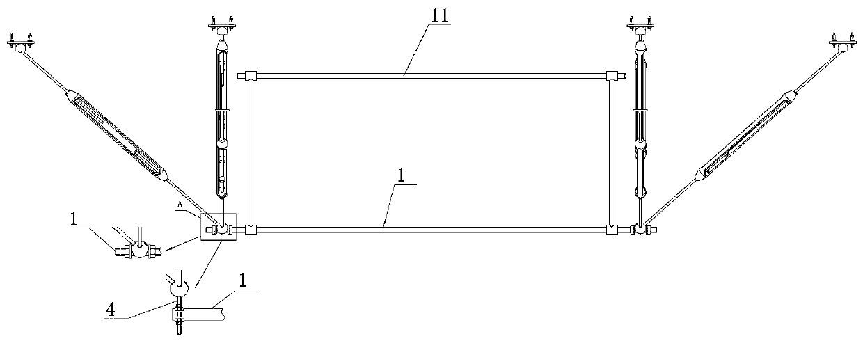 Anti-seismic bracket with bump damping adjusting function