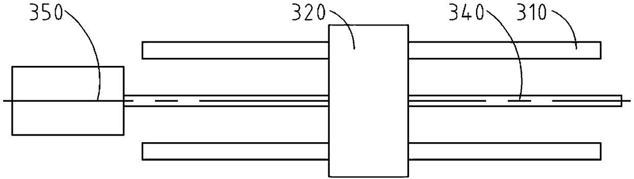 Wheel hub bearing inner ring groove diameter measuring device and system