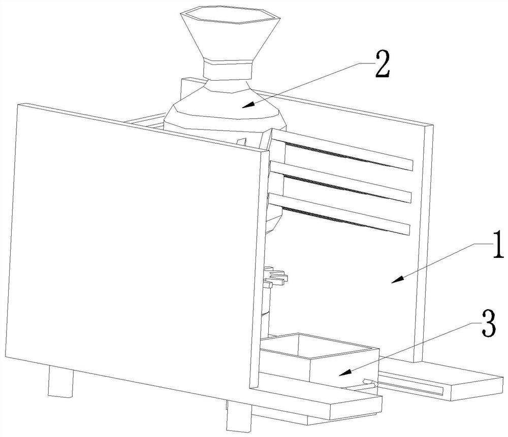 Organic flour production and processing method