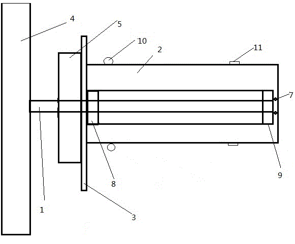 Yarn creel of multi-axis warp knitting machine