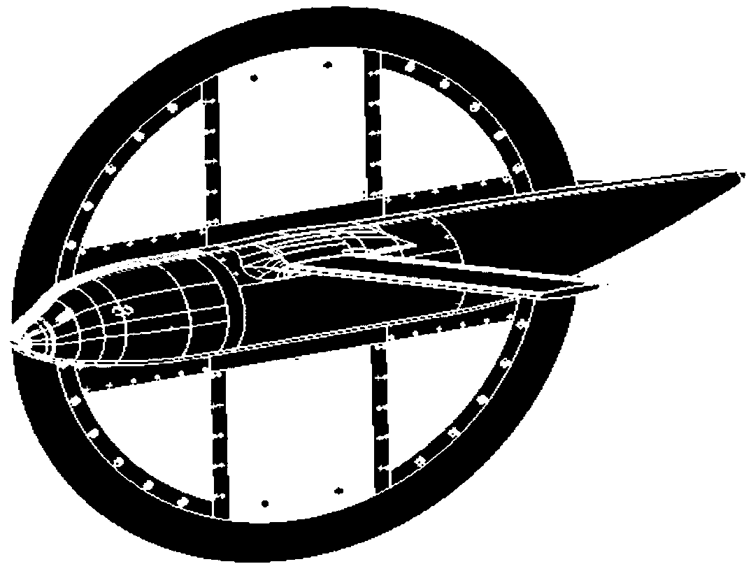 Correction of wind tunnel force test data for high aspect ratio aircraft