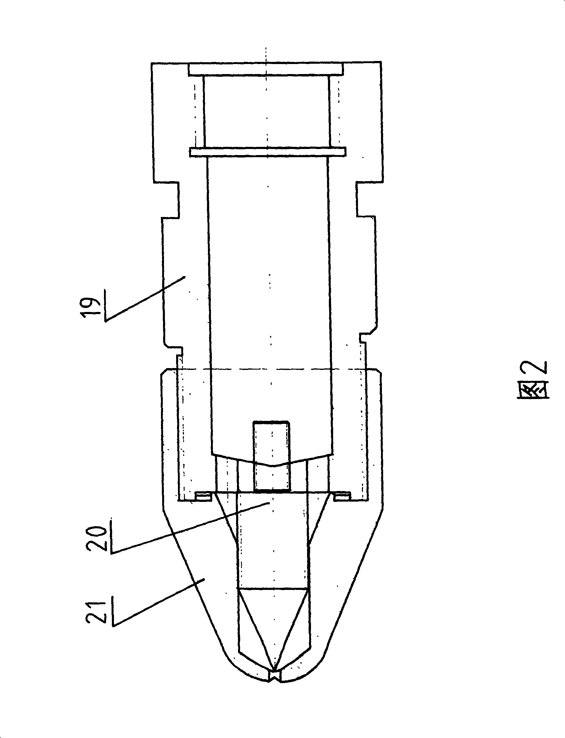 Full-automatic water injector in shaft kiln