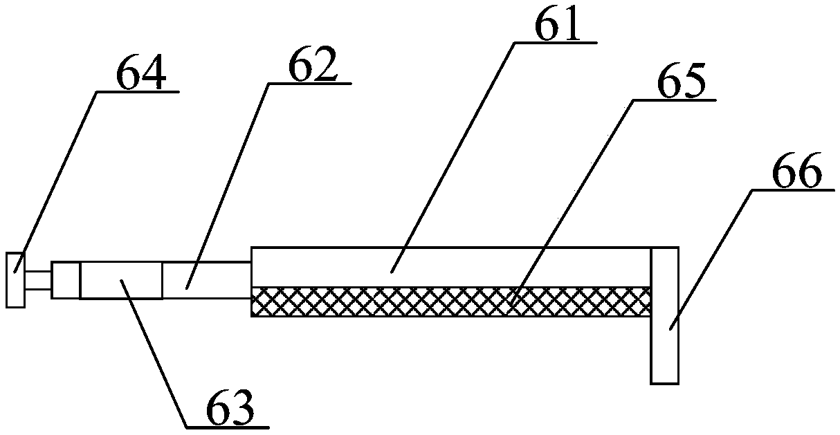 Portable filling device of traditional Chinese medicine