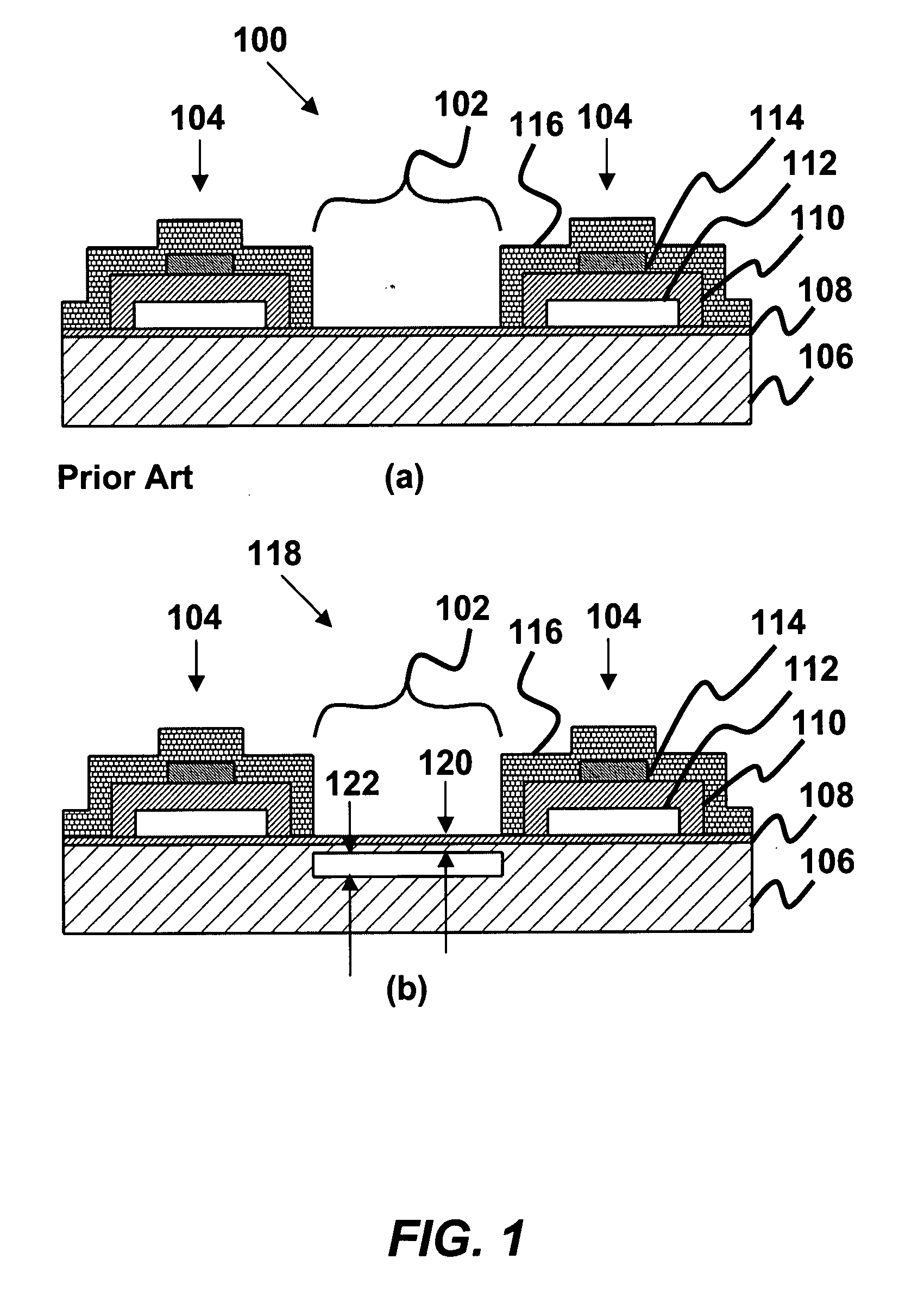 Acoustic crosstalk reduction for capacitive micromachined ultrasonic transducers in immersion