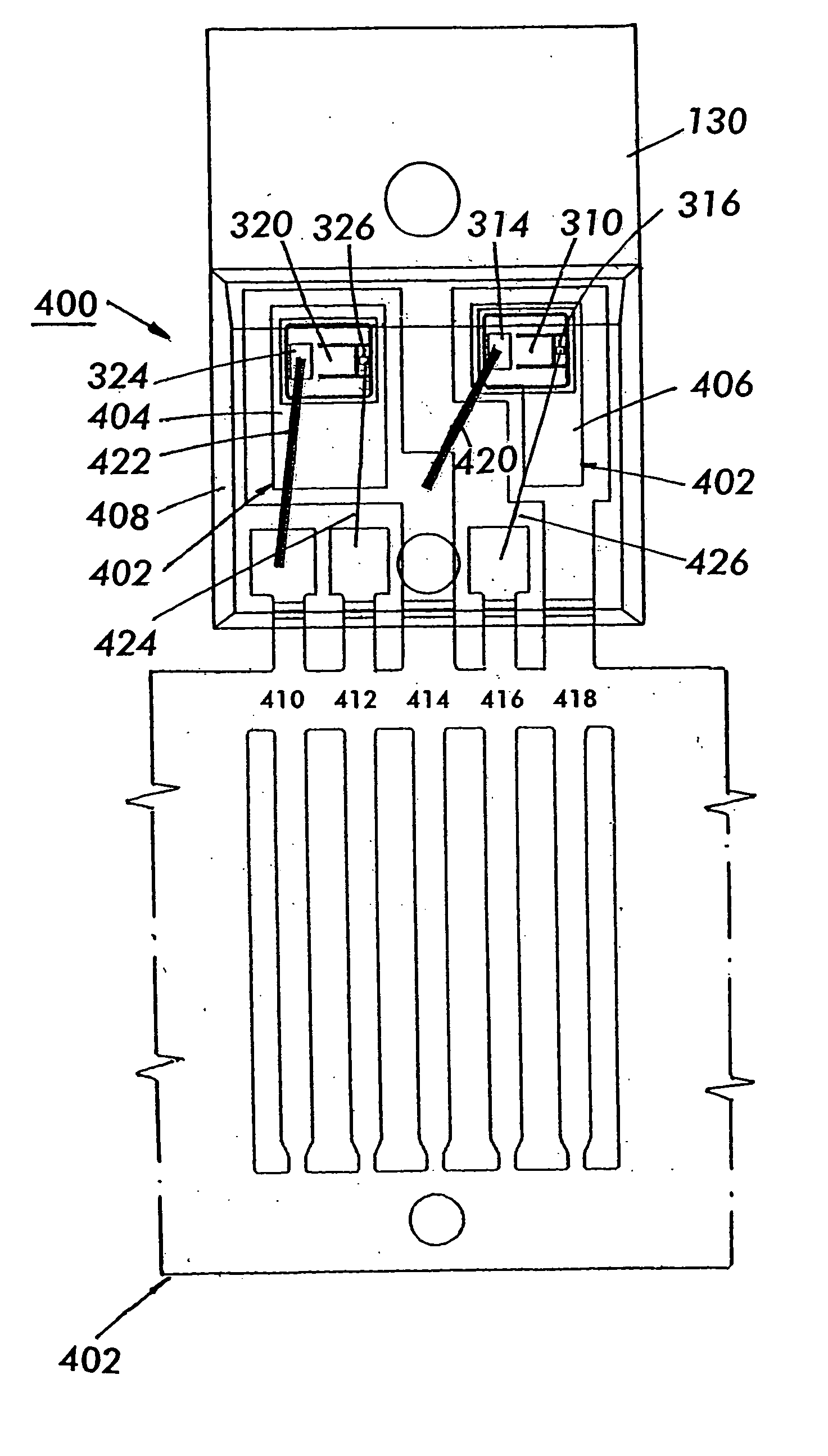 Low profile package having multiple die