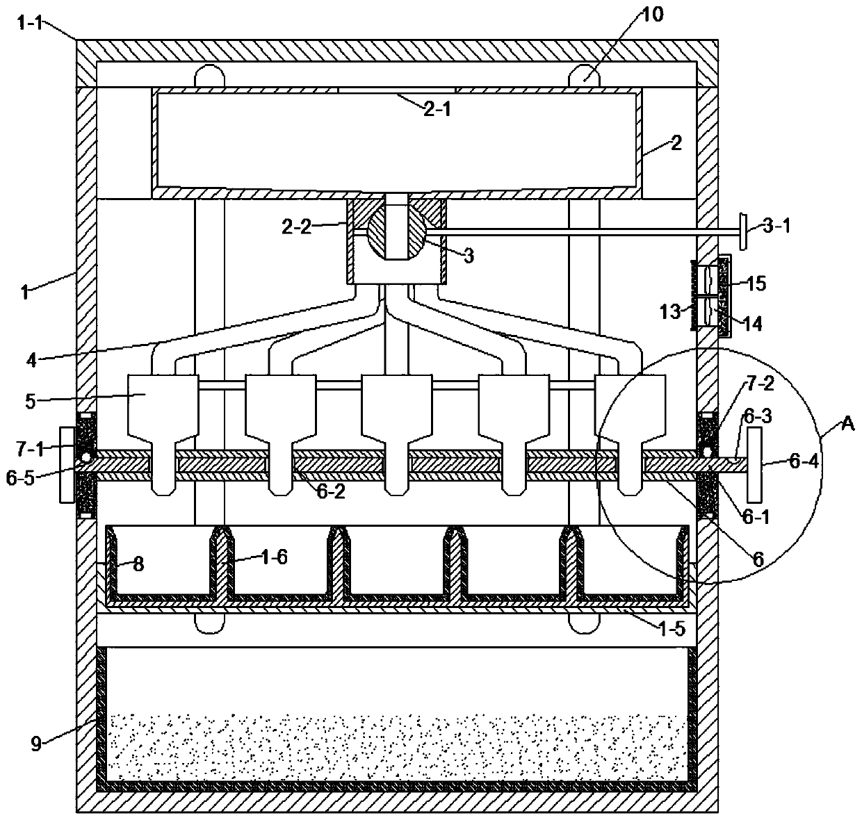 Method and device for detecting various microorganisms in food