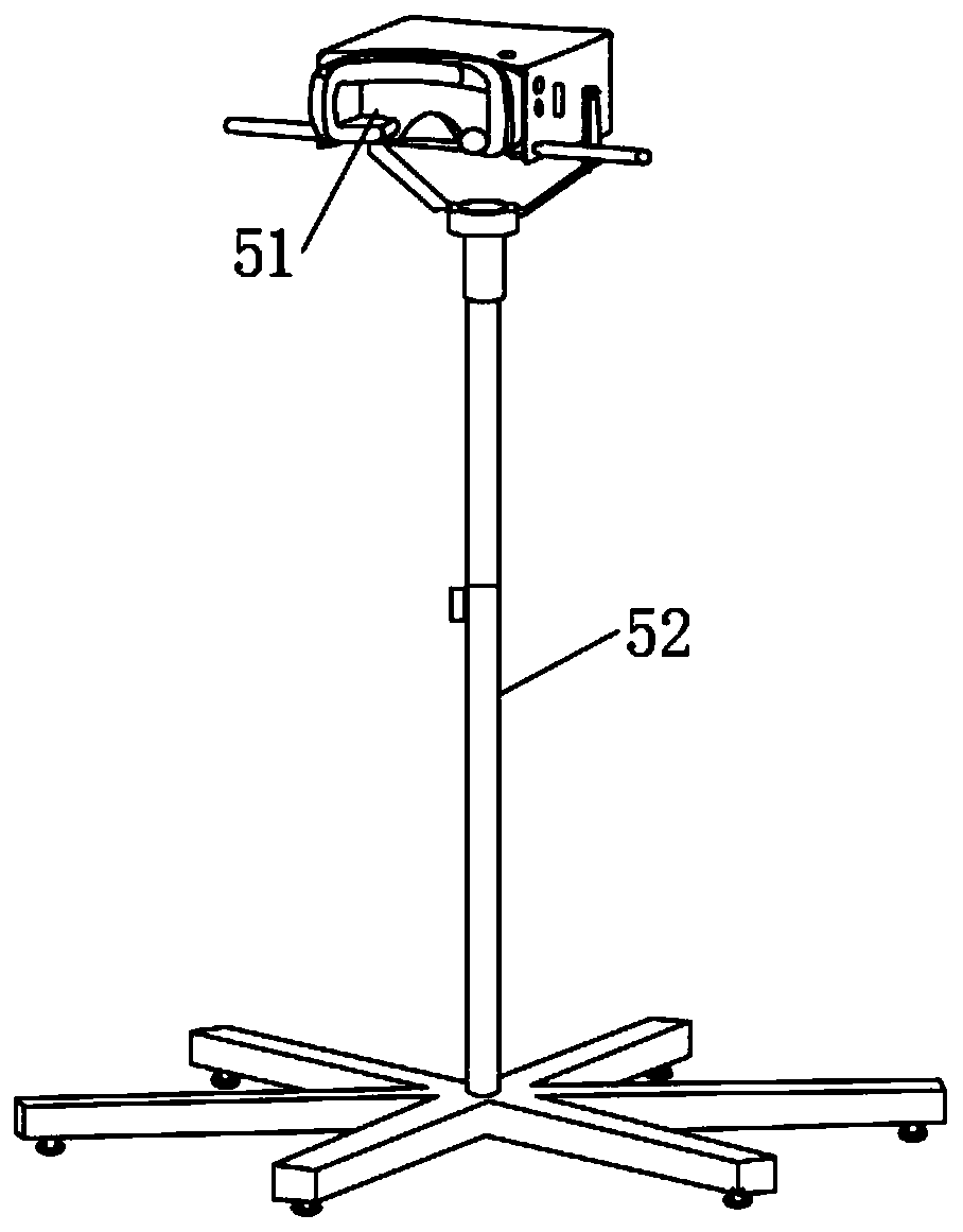 Immersive reading system based on VR technology and method thereof