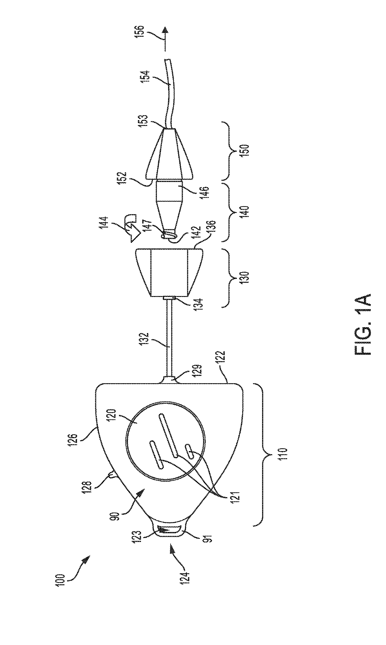 Device and method for sterilizing a catheter system