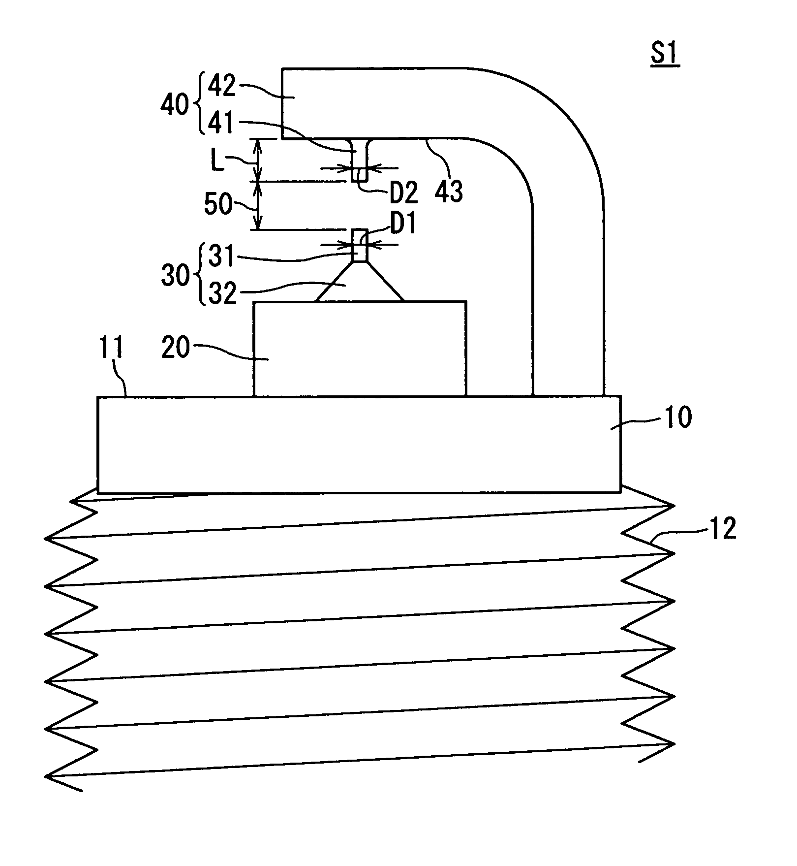 Spark plug and ignition apparatus using same