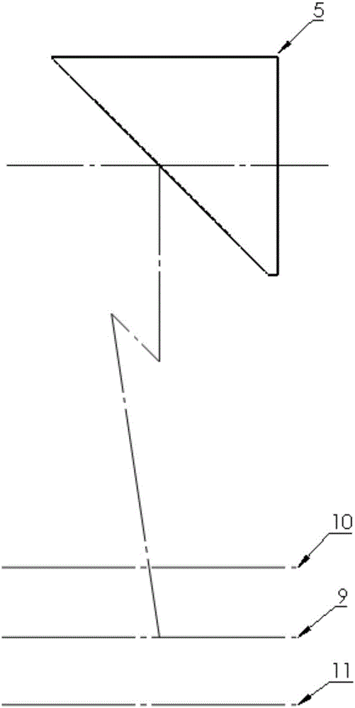 Total reflection type halation-eliminating and light-beam-homogenizing optical system