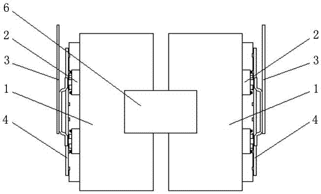 High capacity air-cooled static var generator power unit structure