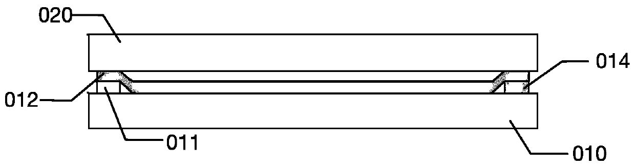 Frame rubber structure and manufacturing method of display panel