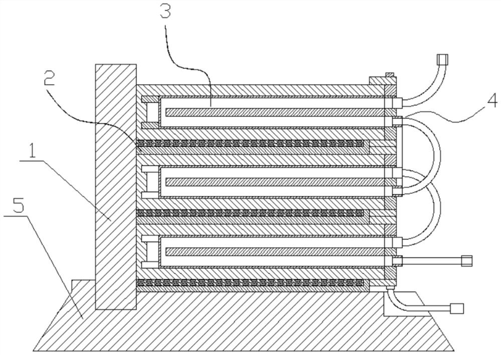 Plate-fin heat exchanger and end socket welding forming method thereof